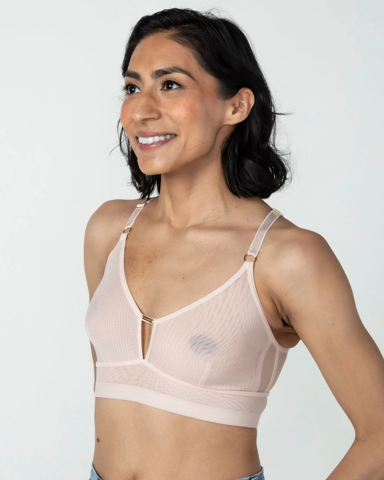 Victoria Mesh Keyhole Bralette - Image 55