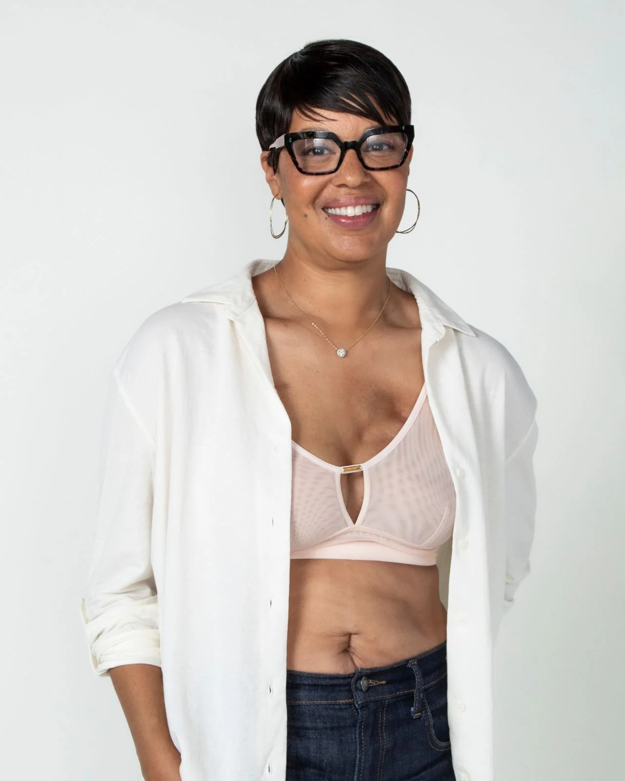 Victoria Mesh Keyhole Bralette - Image 57