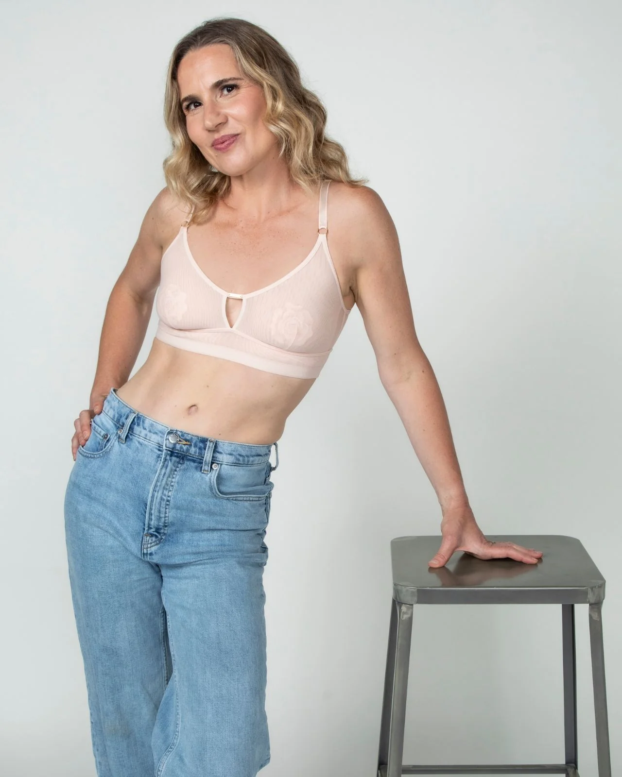 Victoria Mesh Keyhole Bralette - Image 9